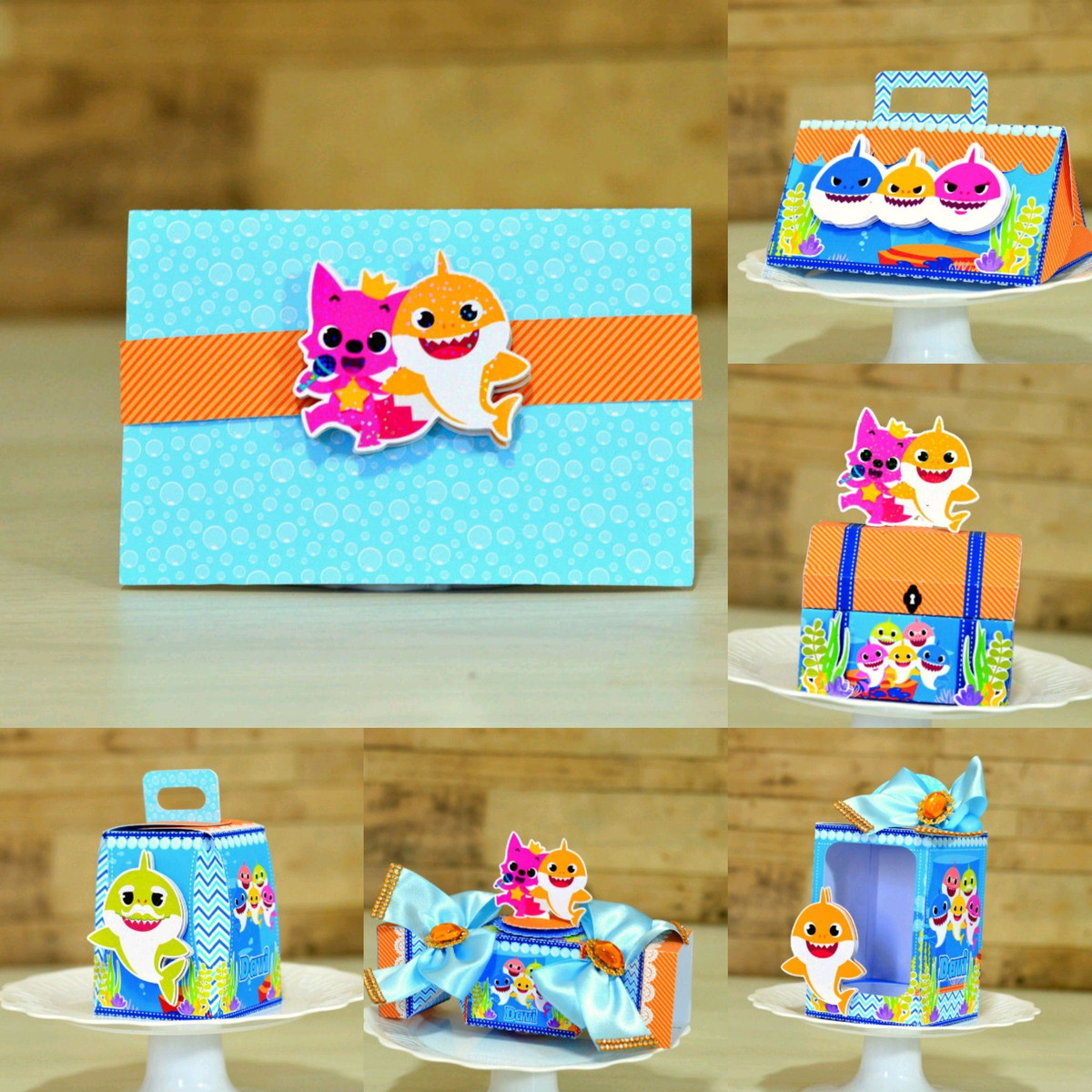 ARQUIVO DE CORTE KIT BABY SHARK (#1423) PDF E STUDIO - Imagem 2