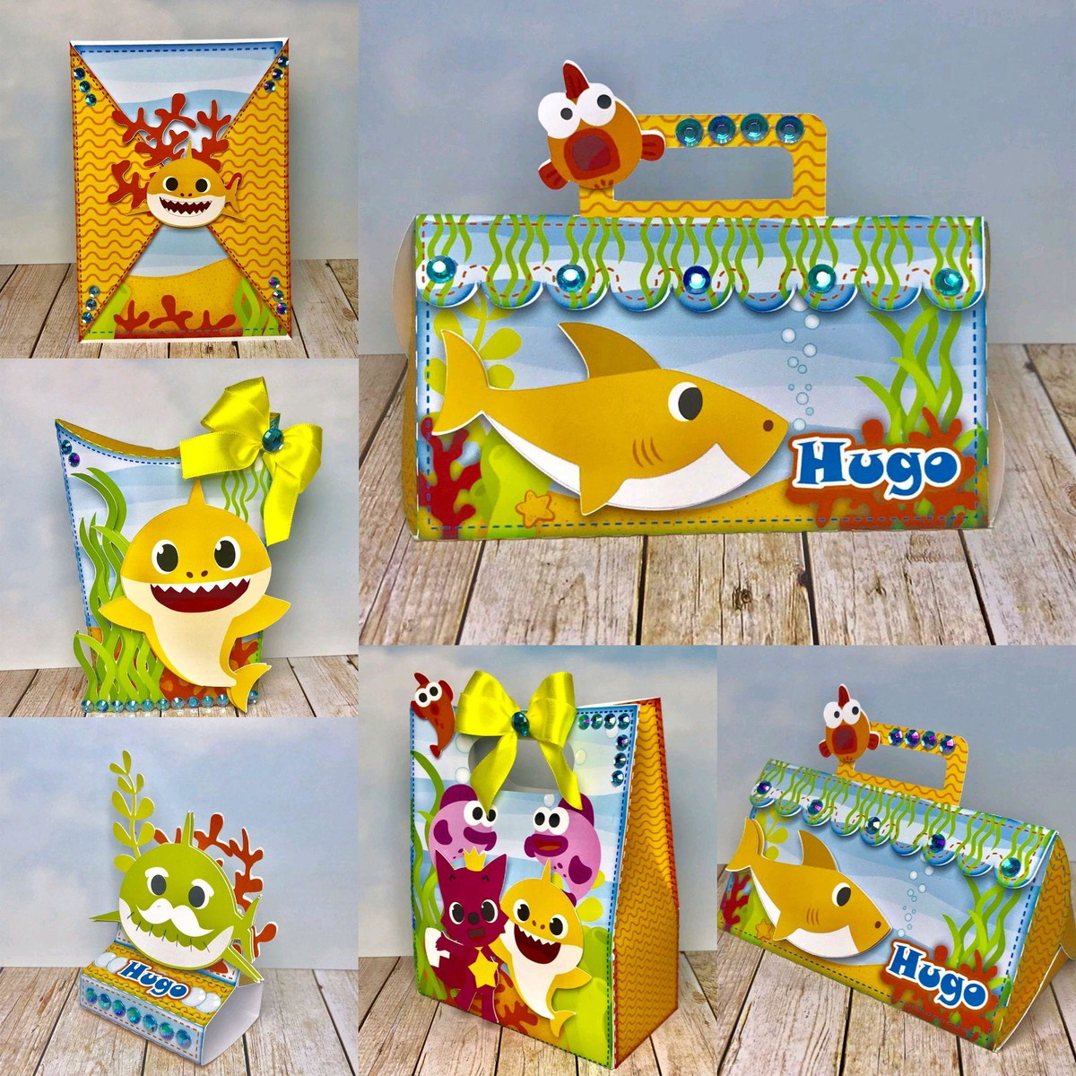ARQUIVO DE CORTE KIT BABY SHARK (#1424) PDF E STUDIO