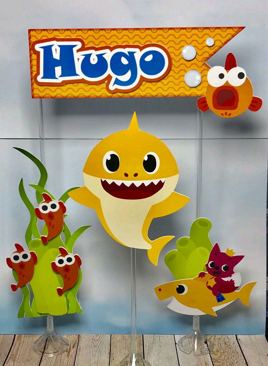 ARQUIVO DE CORTE KIT BABY SHARK (#1424) PDF E STUDIO - Imagem 4