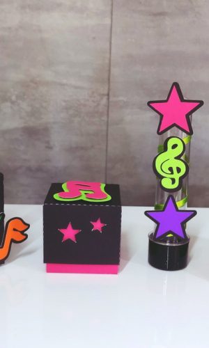 Arquivo de Corte Kit Balada Neon
