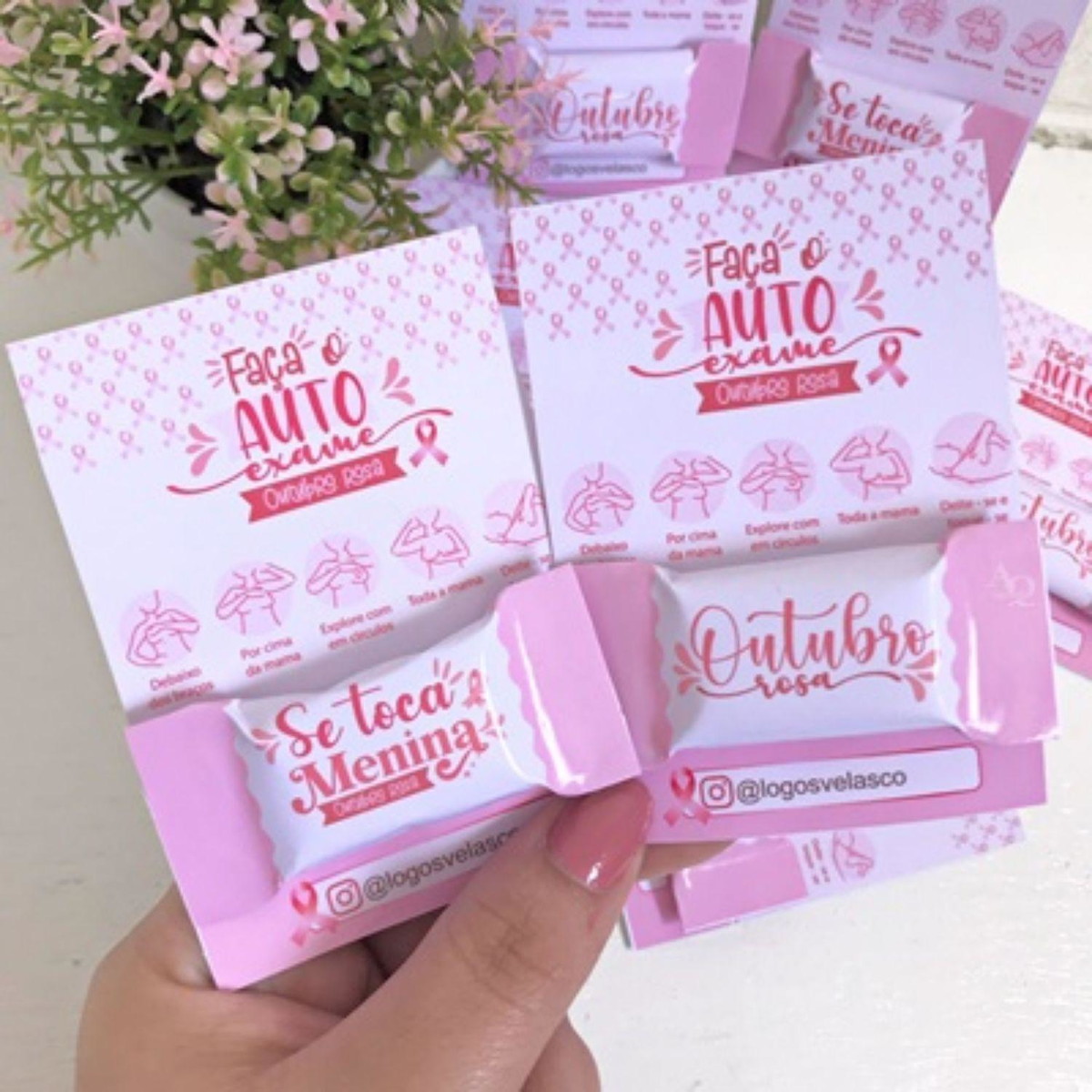 Arquivo De Corte Kit Balinhas Para Card Outubro Rosa #15389