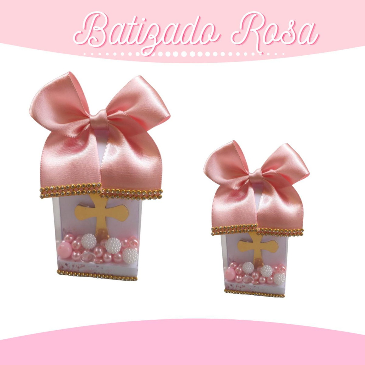 Arquivo de Corte Kit Batizado Rosa #13639 - Imagem 3