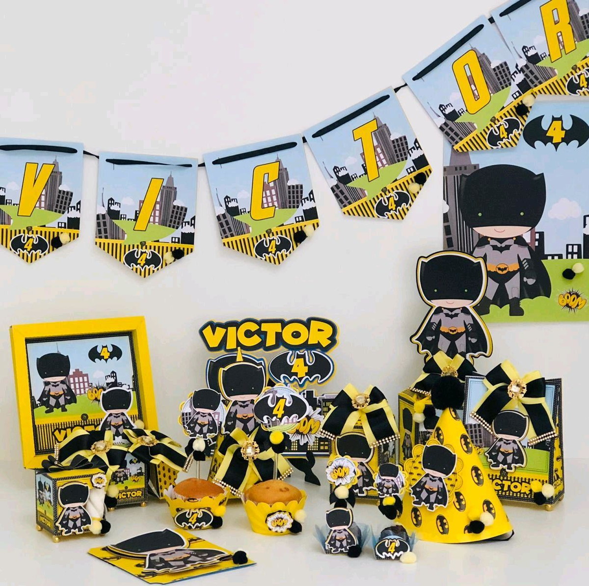 ARQUIVO DE CORTE KIT BATMAN CUTE #11256 PDF STUDIO