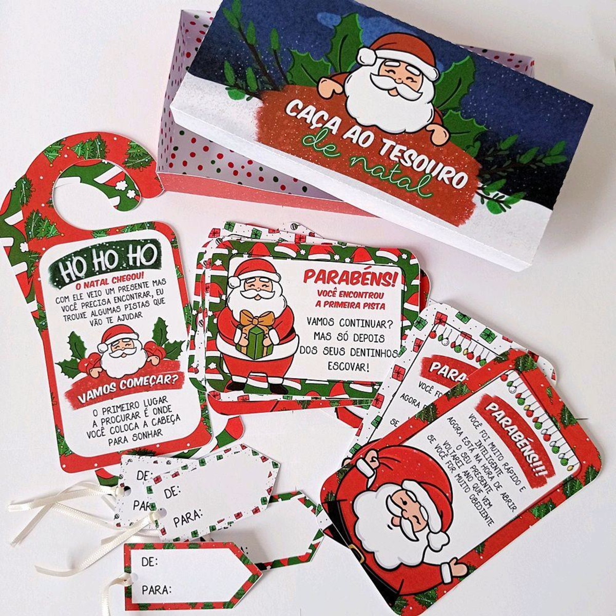 Arquivo de Corte Kit Caça Presente de Natal #11294