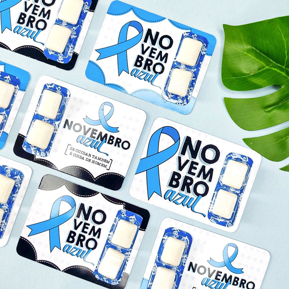 Arquivo de Corte Kit Card com Chiclete Novembro Azul #16533 - Imagem 4