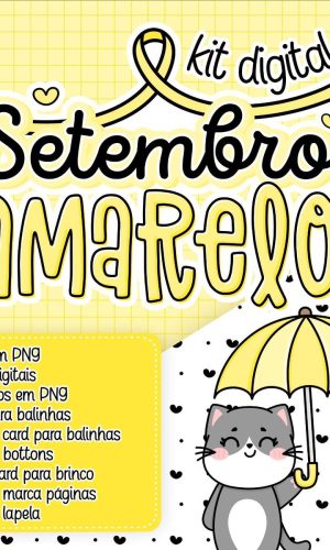 Arquivo de Corte Kit Completo Setembro Amarelo #15297