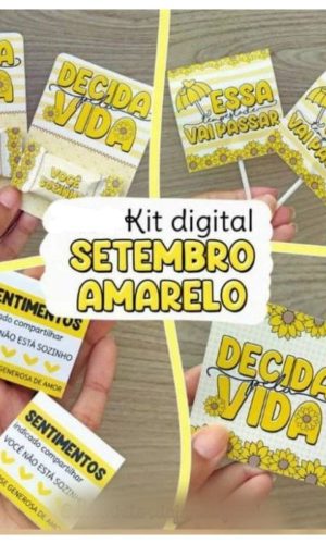 Arquivo De Corte Kit Digital Setembro Amarelo #15283
