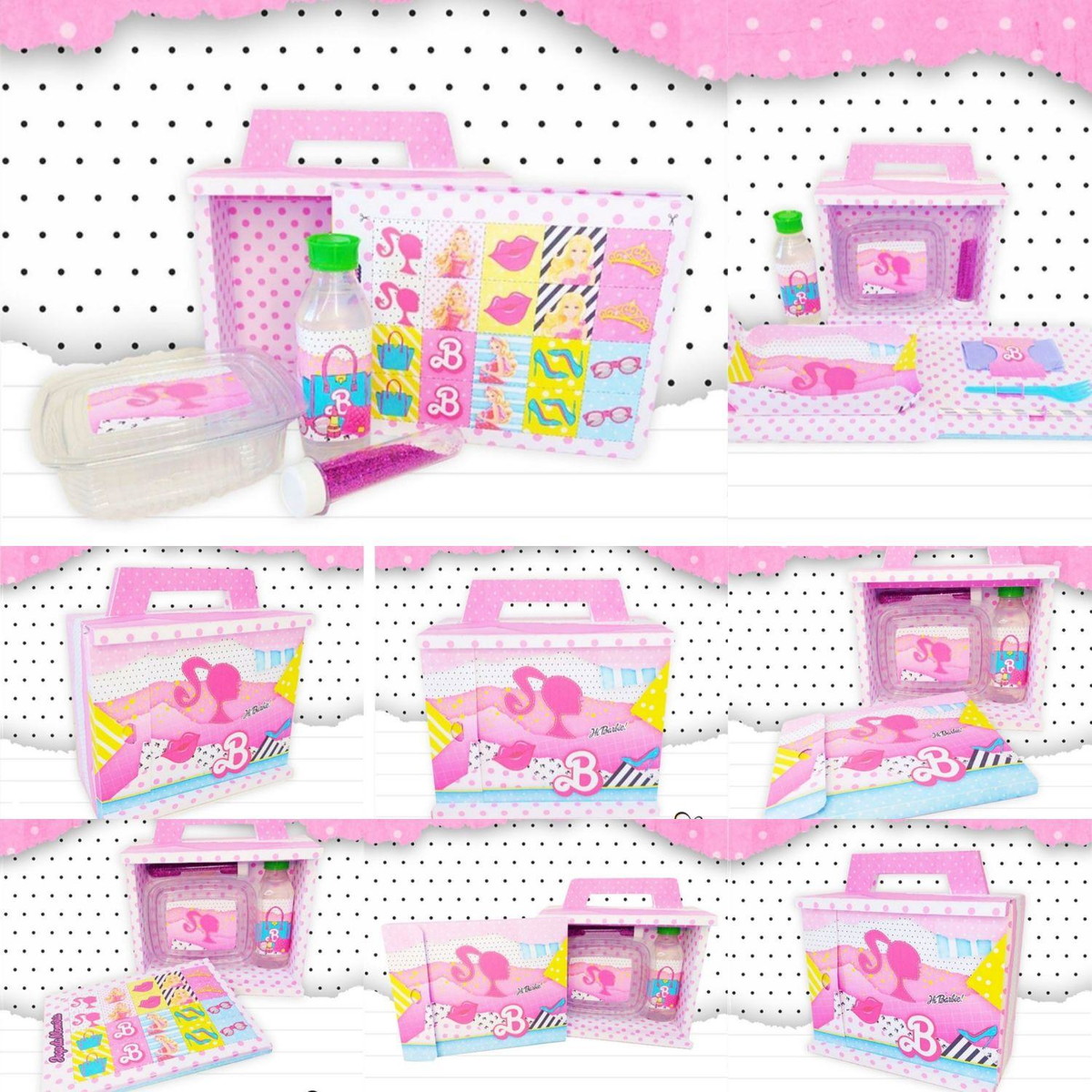 Arquivo de Corte Kit Escoleta da Barbie #16895