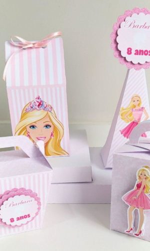 Arquivo de Corte Kit Festa Barbie #16012