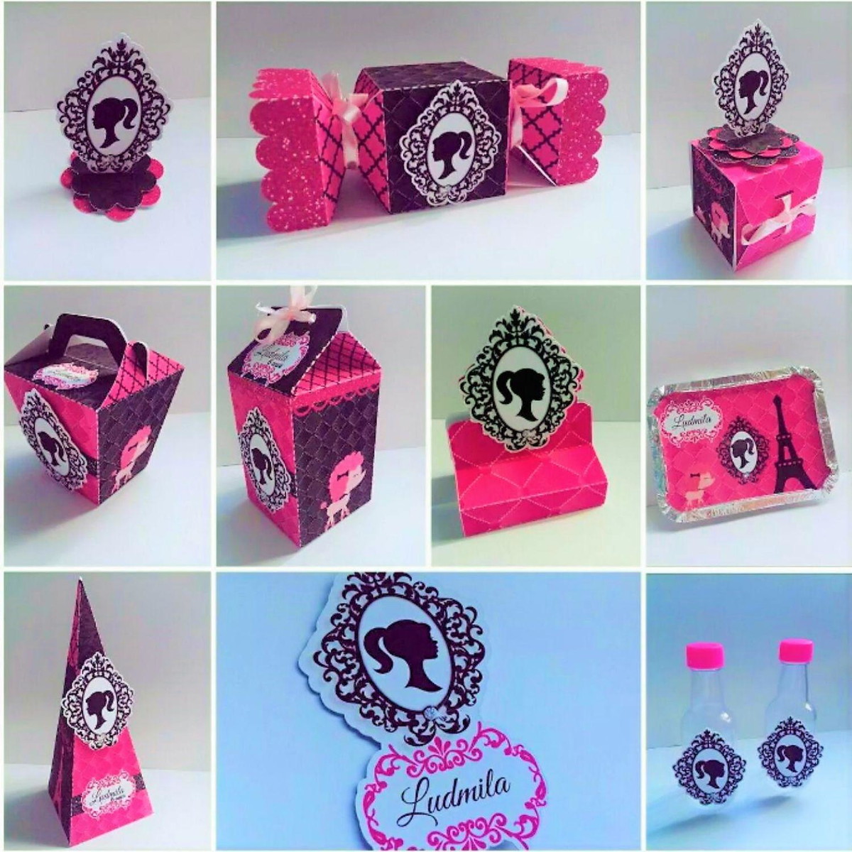Arquivo de Corte Kit Festa Barbie #16018