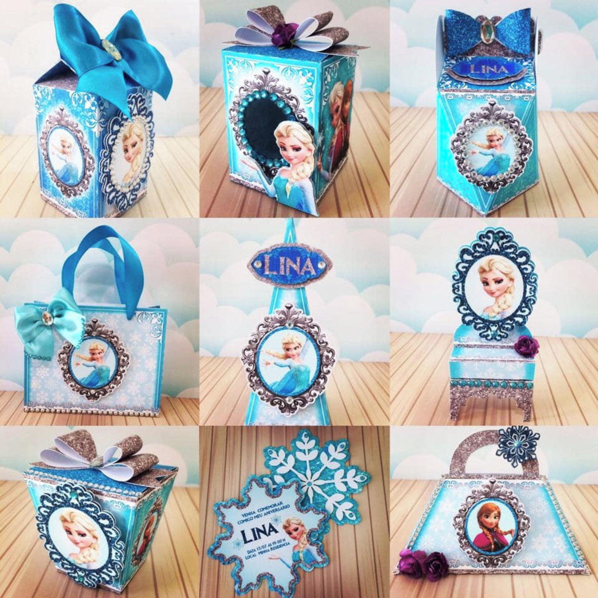 Arquivo de corte kit frozen
