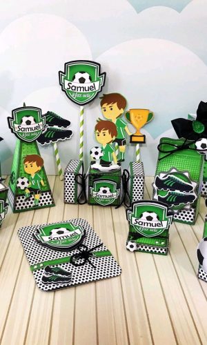 Arquivo de Corte Kit Futebol #9054 pdf Studio