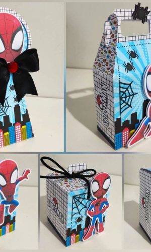 Arquivo de Corte Kit Homem Aranha #17268