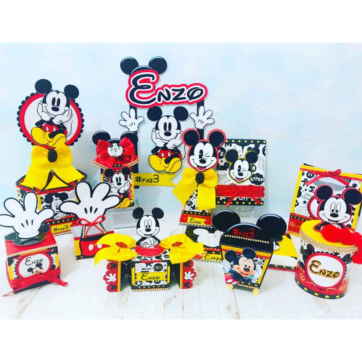 ARQUIVO DE CORTE KIT MICKEY (#9109) - PDF E STUDIO