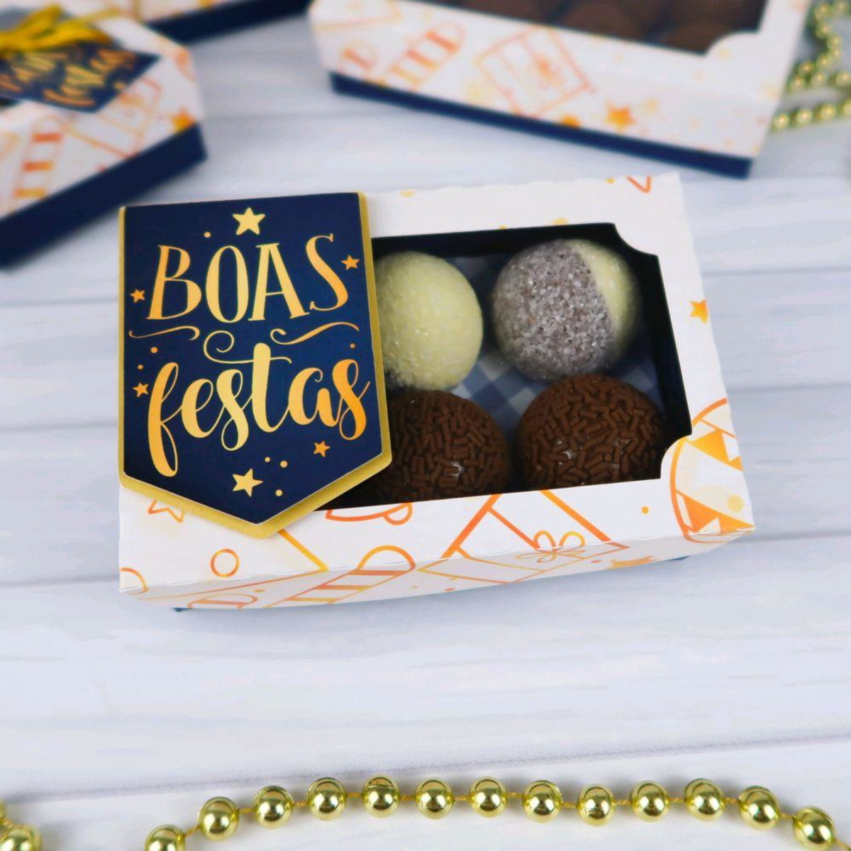 ARQUIVO DE CORTE KIT NATAL CAIXA 6 DOCES #11193
