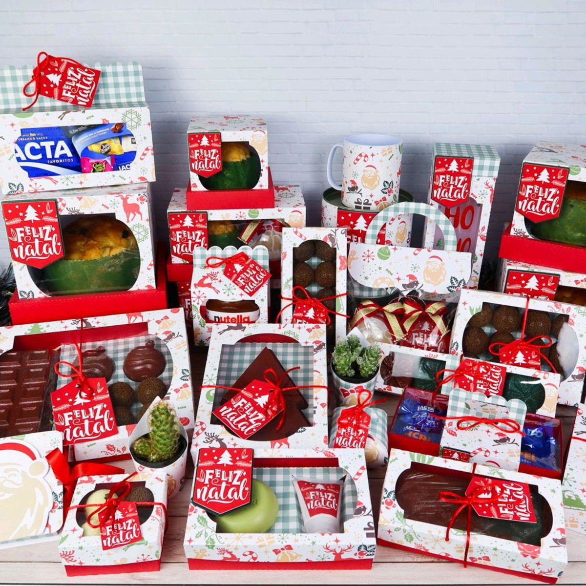 Arquivo de Corte Kit Natal Vermelho #11284