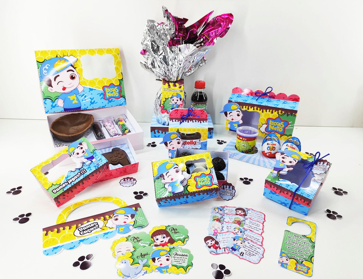 ARQUIVO DE CORTE KIT PASCOA LUCAS NETO #13716