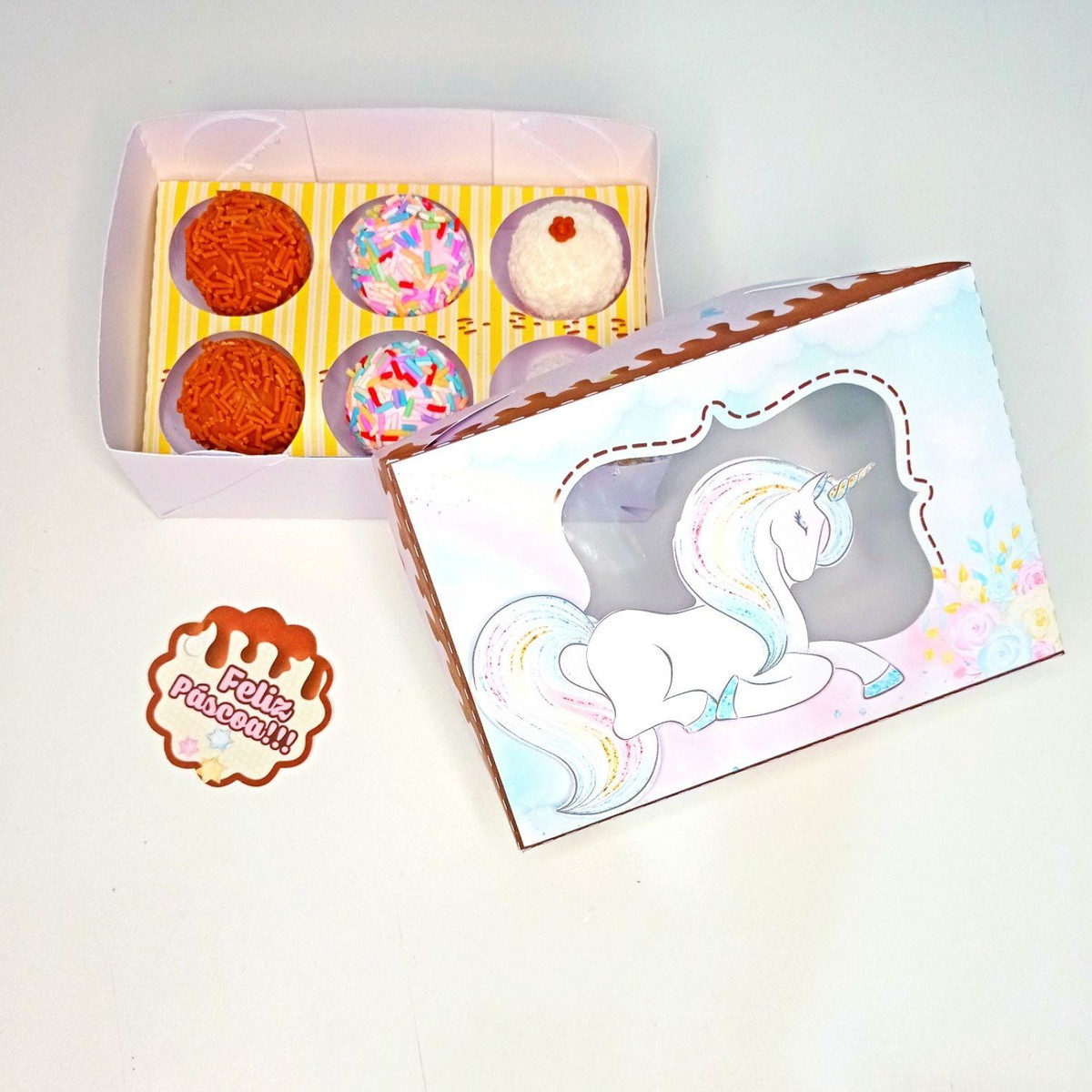 ARQUIVO DE CORTE KIT PASCOA UNICORNIO #13683 - Imagem 4