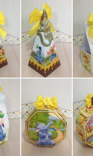 Arquivo de Corte Kit Ursinho Pooh