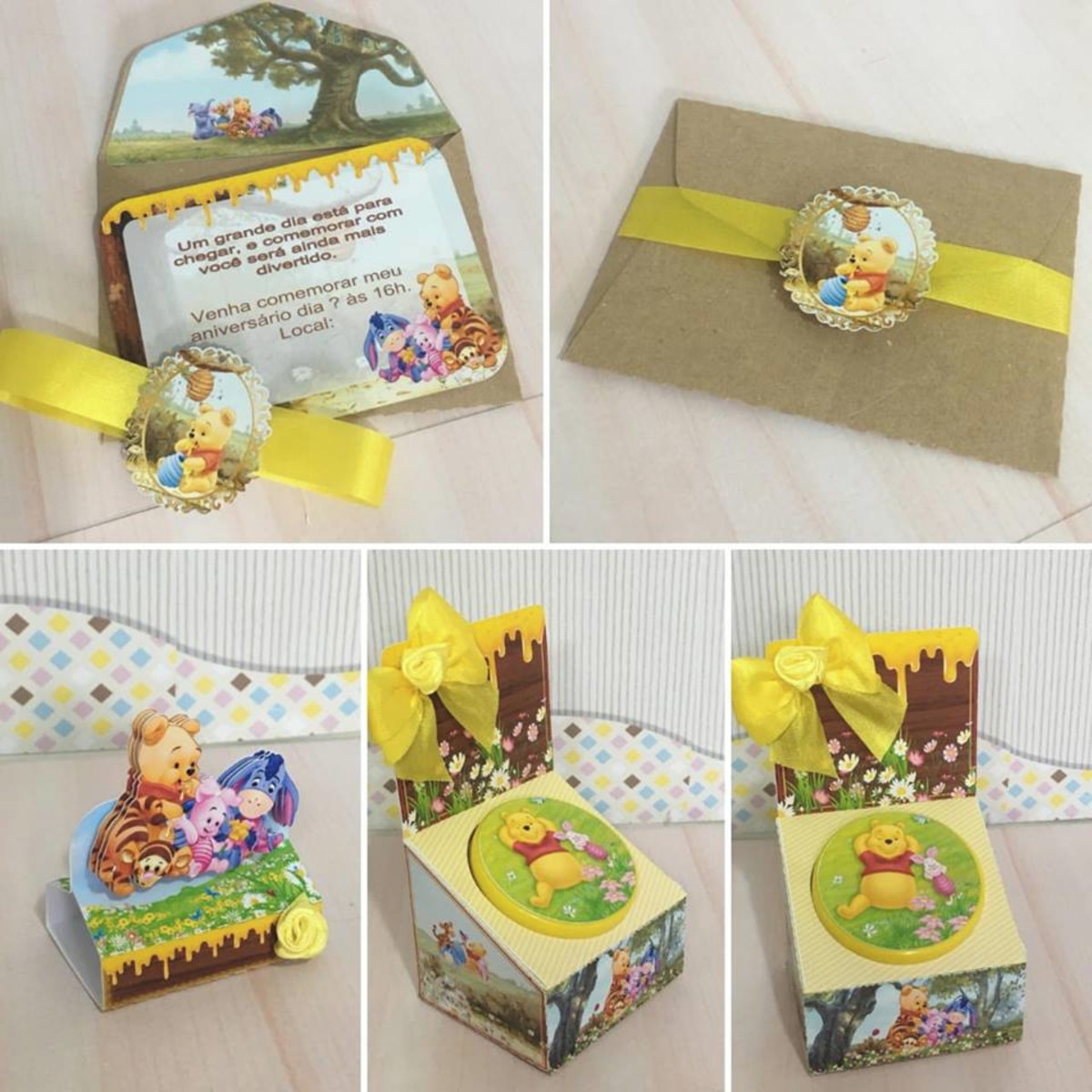 Arquivo de Corte Kit Ursinho Pooh - Imagem 2
