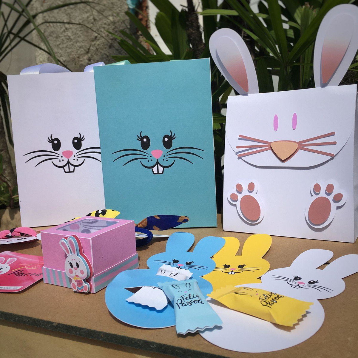 Arquivo de Corte Kit Sacolas de Pascoa #13816 - Imagem 4