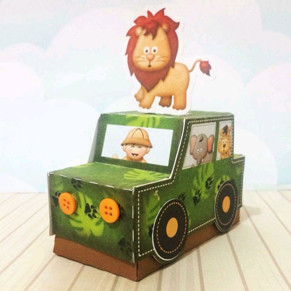 ARQUIVO DE CORTE KIT SAFARI (#7820) - PDF E STUDIO - Imagem 3