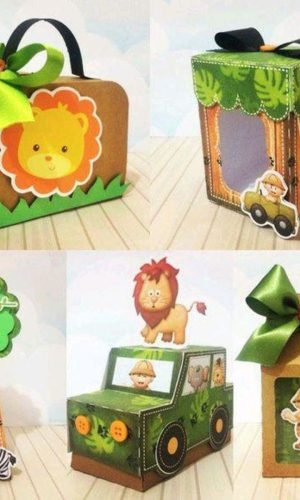 Arquivo de Corte Kit Safari (#9138) - pdf e Studio