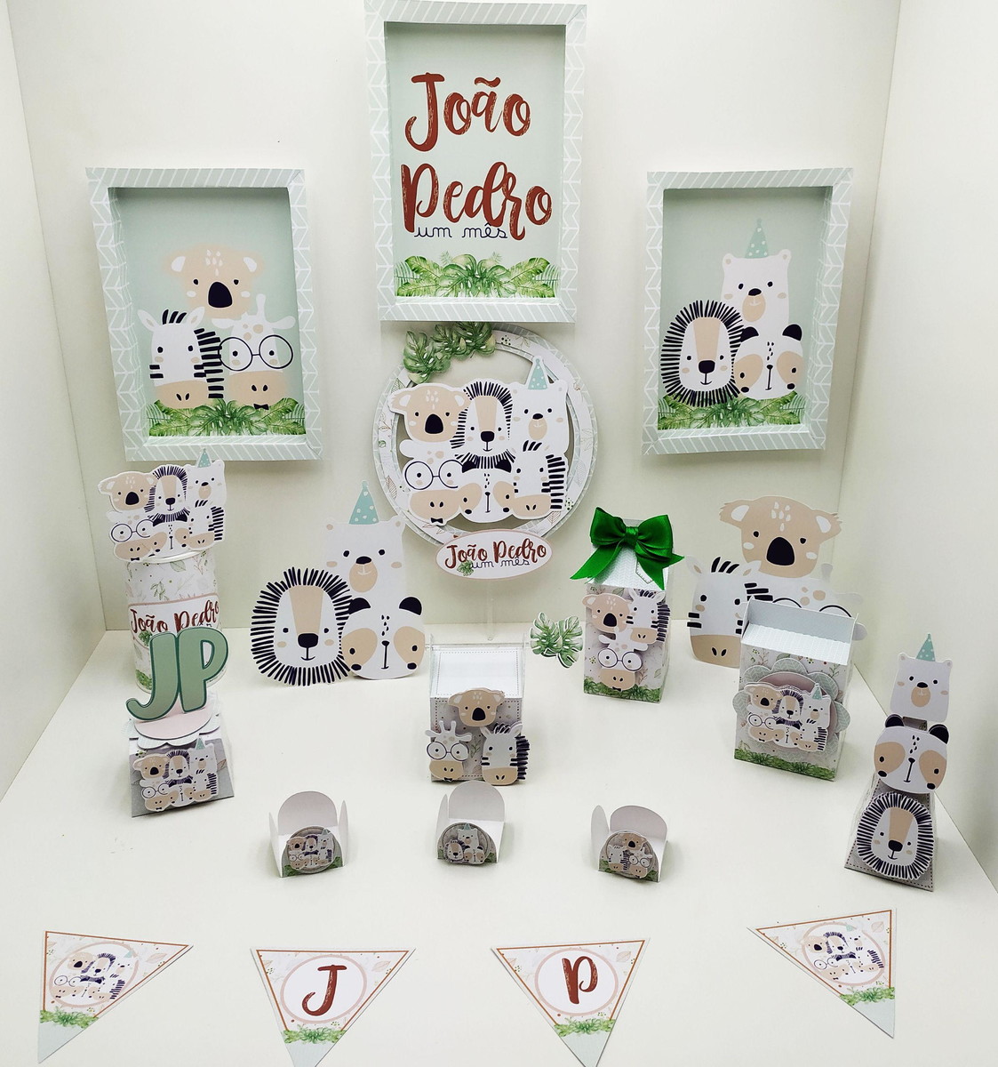 ARQUIVO DE CORTE KIT SAFARI MINIMALISTA #7825- PDF E STUDIO