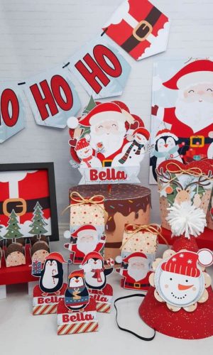 Arquivo de Corte Kit Só Um Bolinho de Natal #16604
