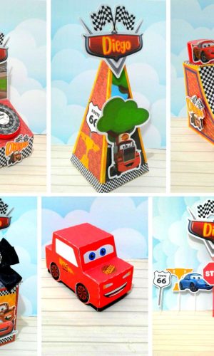 ARQUIVO DE CORTE KIT TEMA CARROS #14100