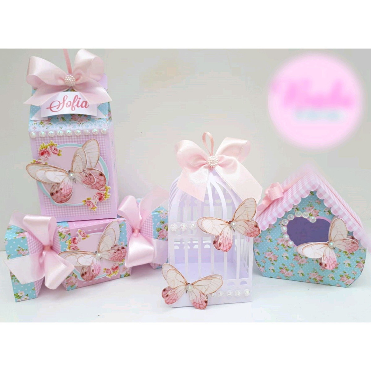 Arquivo de Corte Kit Tema Jardim das Borboletas #9062