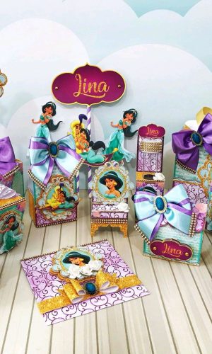 ARQUIVO DE CORTE KIT TEMA JASMINE (#11083)
