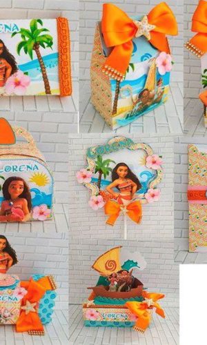 ARQUIVO DE CORTE KIT TEMA MOANA #11088