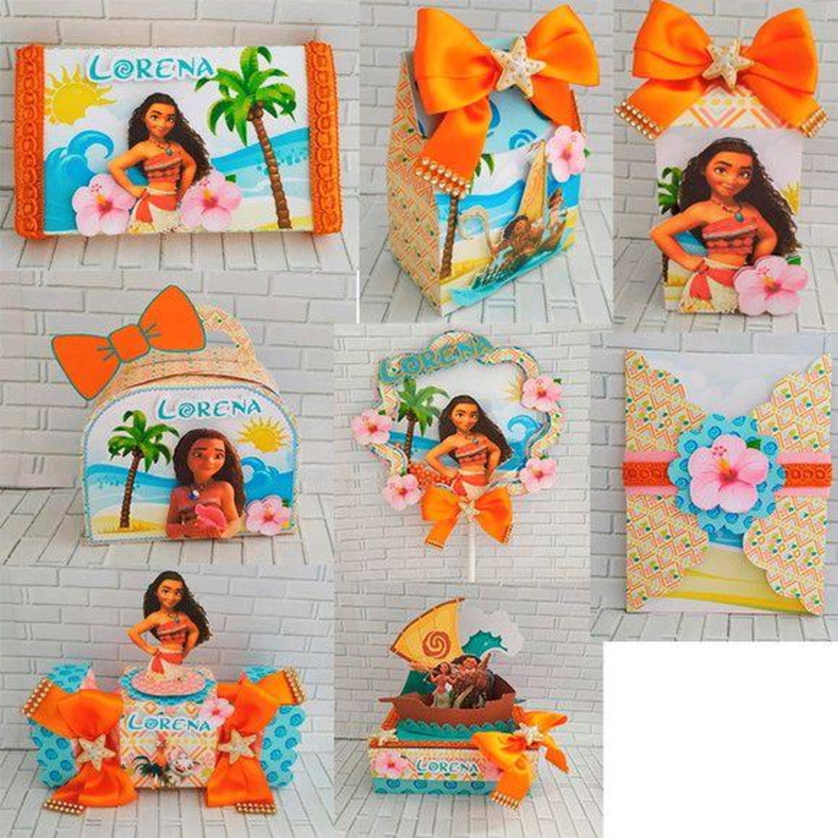 ARQUIVO DE CORTE KIT TEMA MOANA #11088