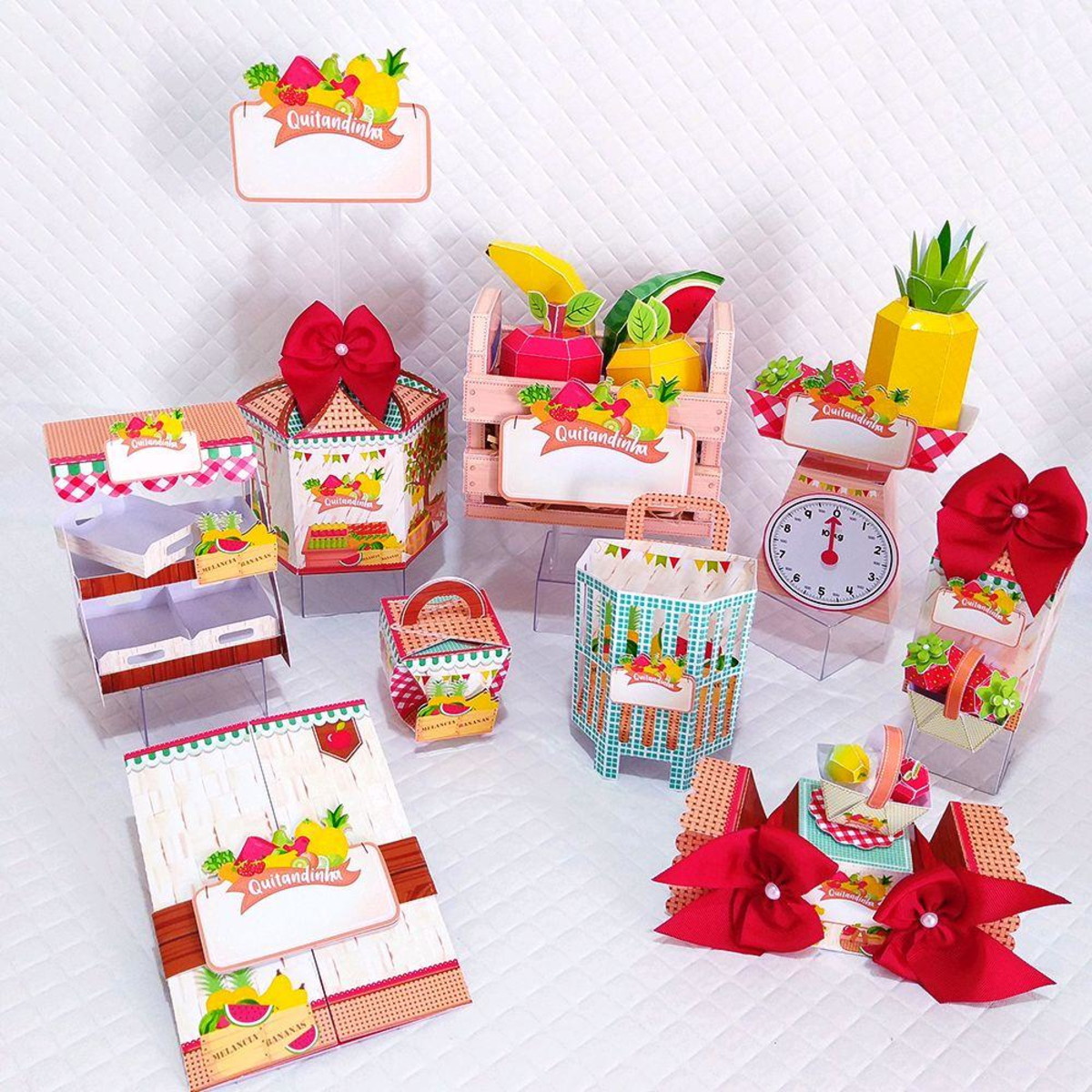 ARQUIVO DE CORTE KIT TEMA QUITANDINHA FRUTINHA (#11090)