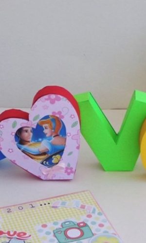 Arquivo de Corte Love Letra em 3d