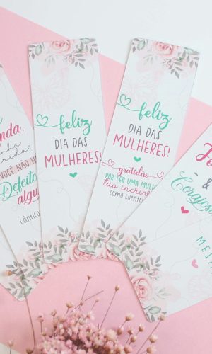 Arquivo de Corte Marca Página Dia das Mulheres