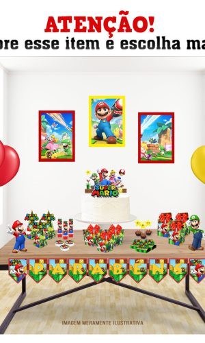 Arquivo de corte Mario Bros Studio e Pdf