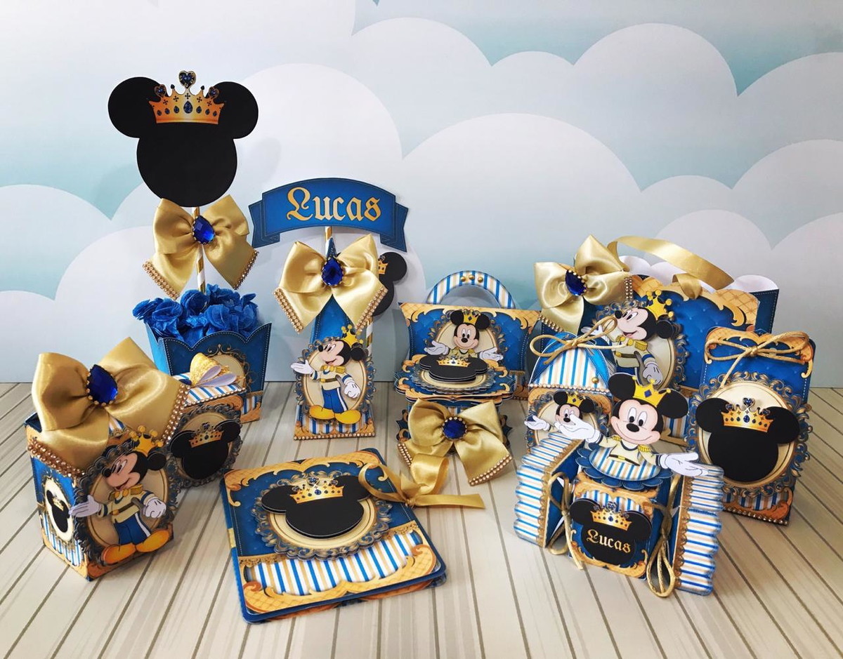 Arquivo de Corte Mickey Realeza