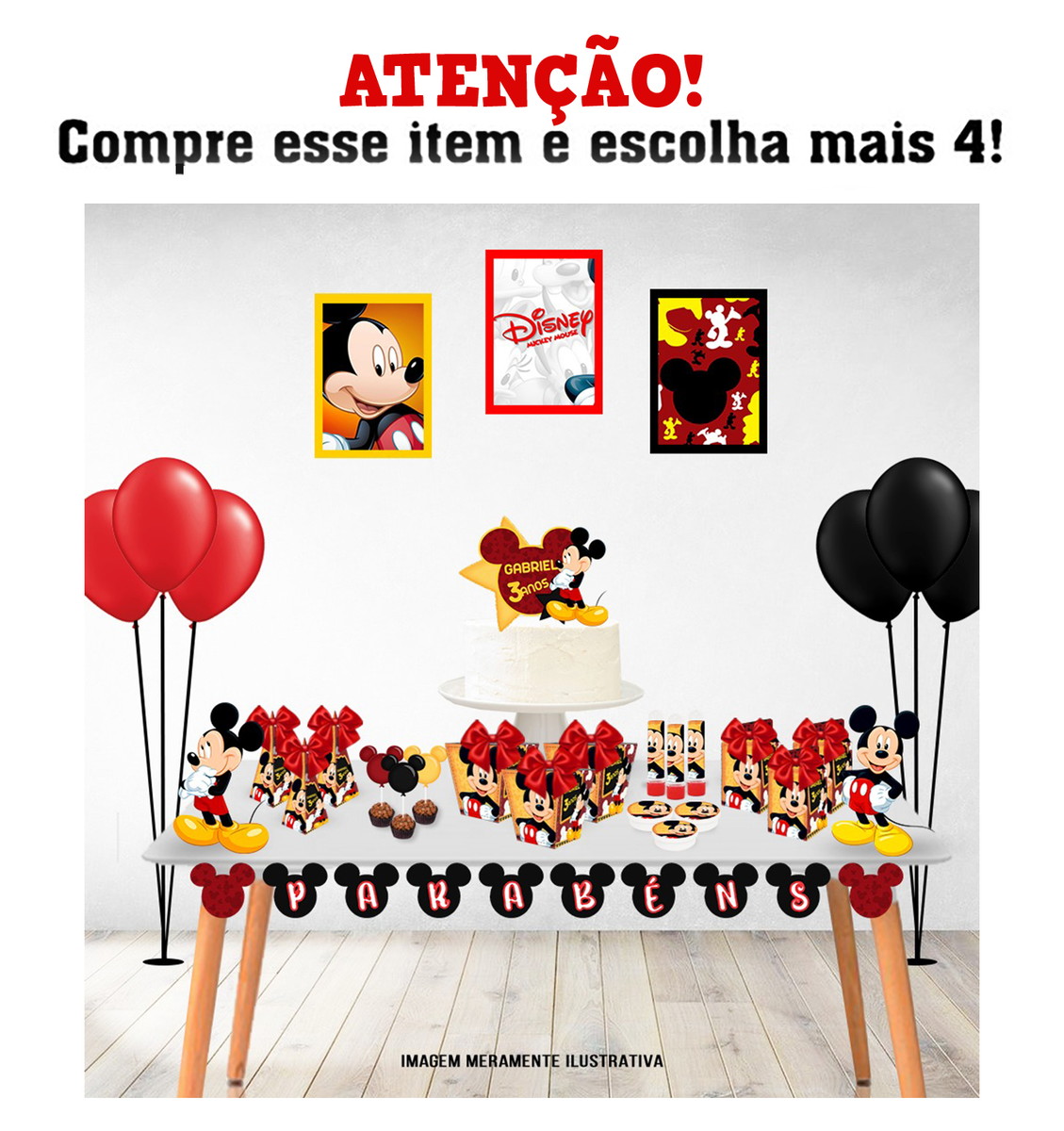 Arquivo de corte Mickey Studio e Pdf