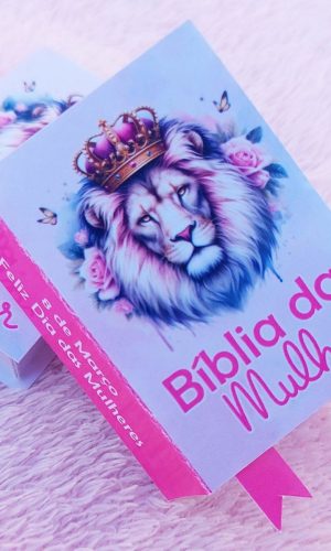 Arquivo de Corte Mimo Biblia da Mulher para 2 Bis #17001