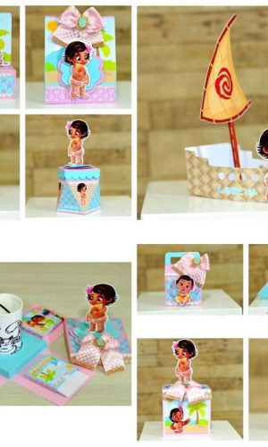 Arquivo de Corte Moana Baby #2703 Studio e pdf