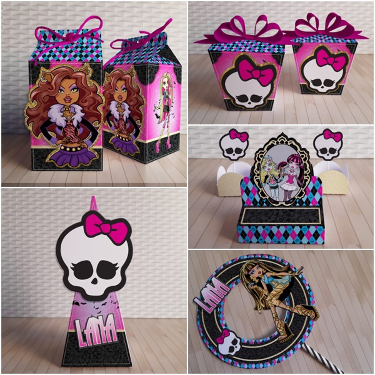 Arquivo de Corte - Monster High 1