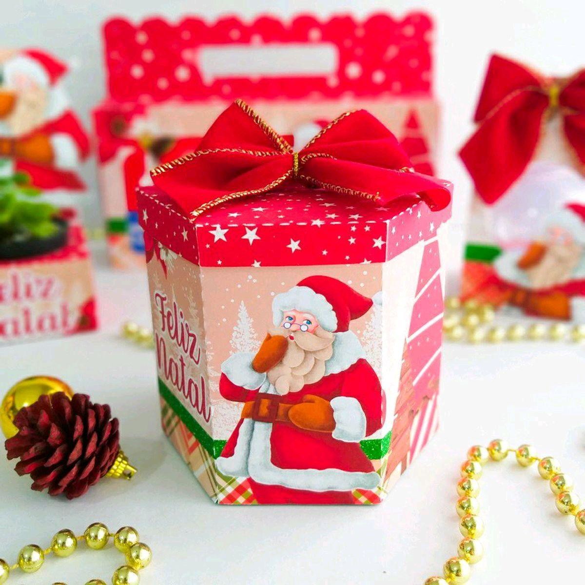 Arquivo de Corte Natal Caixa para Panetone (#2052)studio pdf