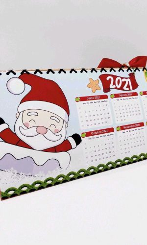 Arquivo de Corte Natal Calendário 2022 com Bola (#2075)