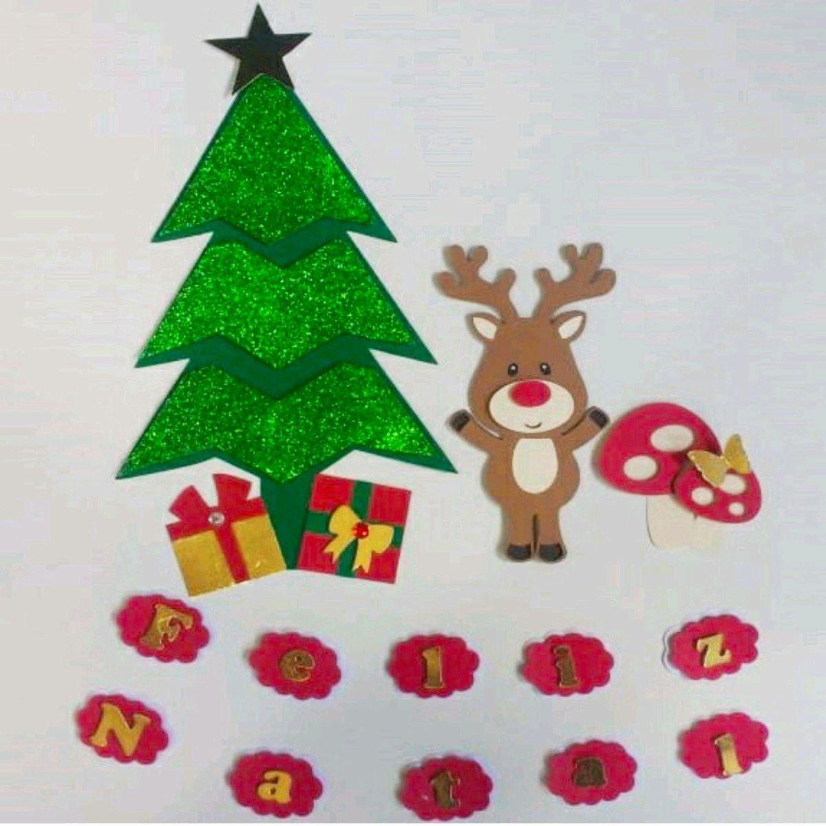 ARQUIVO DE CORTE NATAL RENA NATALINA (#2132) STUDIO