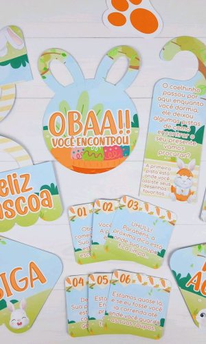 Arquivo de Corte Pascoa Caça aos Ovos Coelhinho (#3343)