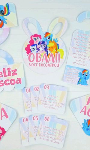 Arquivo de Corte Pascoa Caça aos Ovos My Little Pony (#3350)