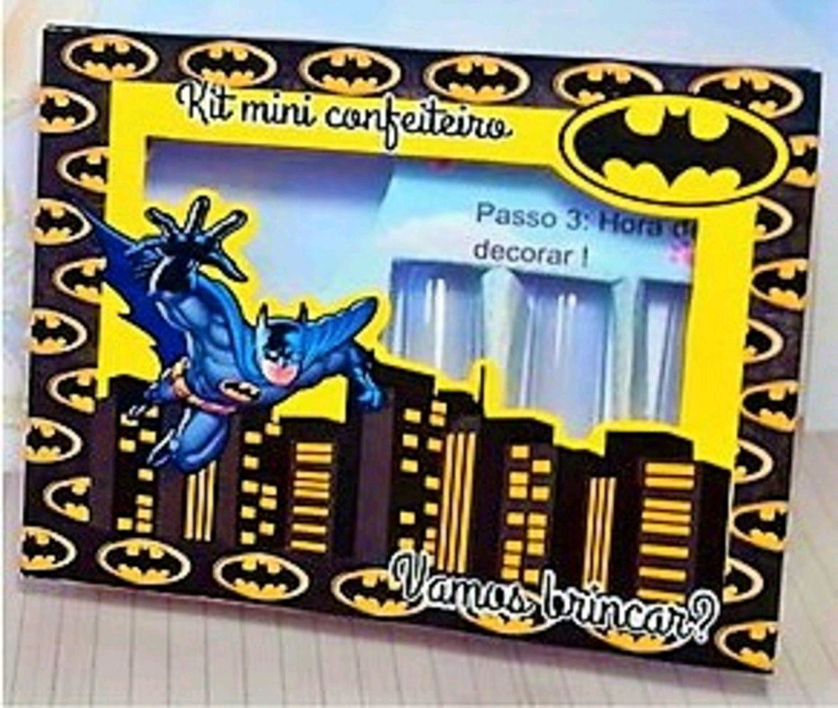 ARQUIVO DE CORTE PASCOA CAIXA MINI CONFEITEIRO BATMAN #3156