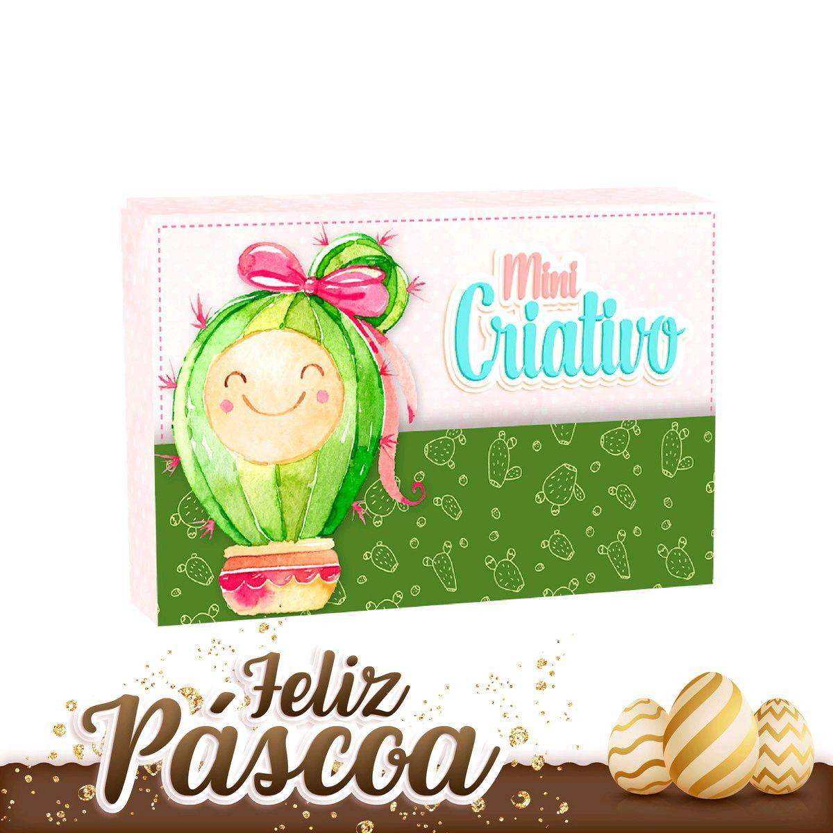 ARQUIVO DE CORTE PASCOA CAIXA MINI CONFEITEIRO CACTOS #3090 - Imagem 2